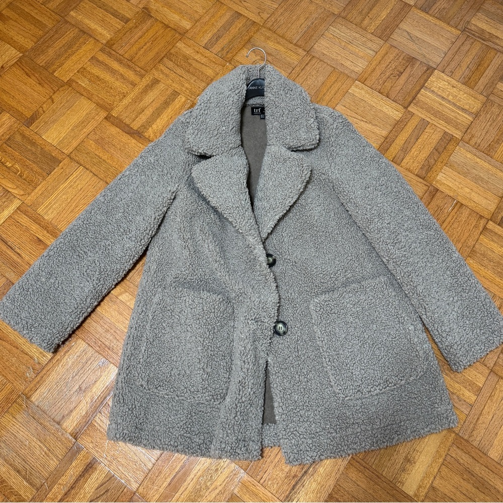 Fuzzy teddy bear jacket